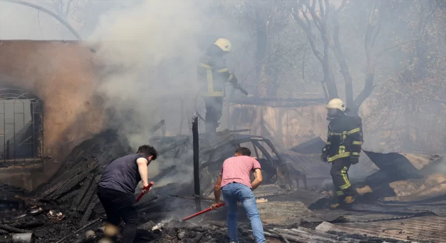 Kayseri’de evini ateşe veren genç gözaltına alındı
