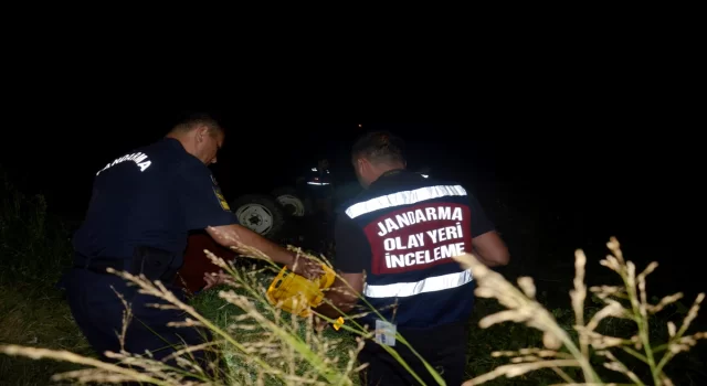 Aydın’da devrilen traktördeki 1 kişi öldü, 1 kişi yaralandı