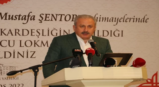 TBMM Başkanı Şentop, Tekirdağ’daki Muharrem Ayı İftar Programı’nda konuştu: