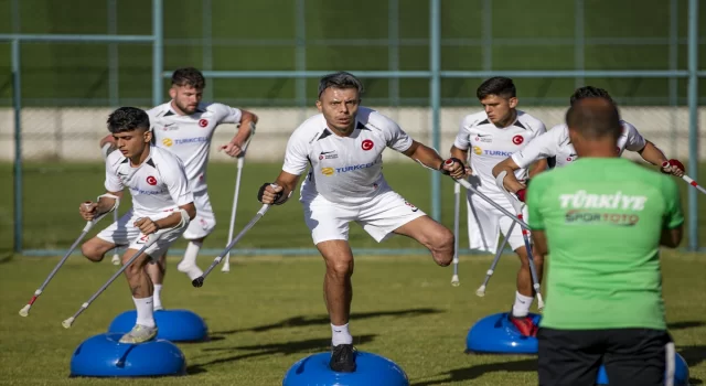 Ampute Milli Futbol Takımı, 2022 Dünya Kupası’na Erzurum’da hazırlanıyor