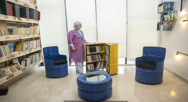 Emine Erdoğan, Türkiye’de yetişkin engellilere hizmet veren ilk halk eğitim merkezinin açılışını yaptı
