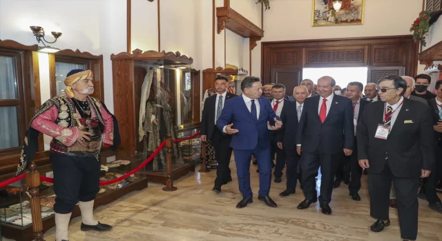 KKTC Cumhurbaşkanı Tatar’a, Ankara’da ”Seymenbaşı Beratı” takdim edildi