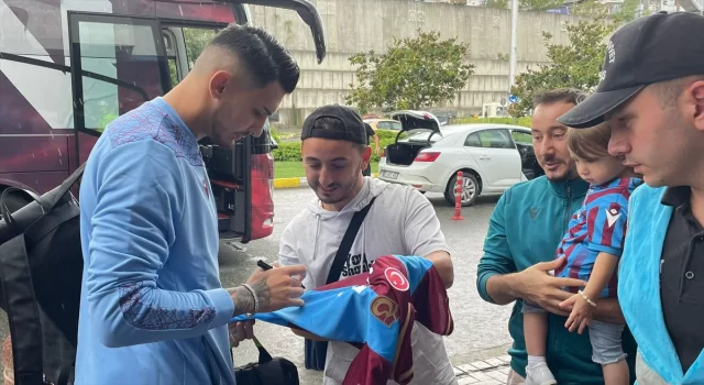 Trabzonspor kafilesi, Macaristan’a gitti