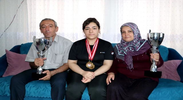Görme engelli Mizgin, halter ve judoda Türkiye şampiyonu oldu
