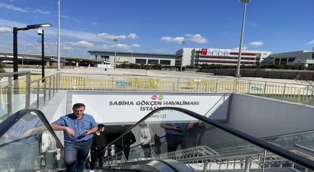 PendikSabiha Gökçen Havalimanı Metro Hattı vatandaşlardan tam not aldı