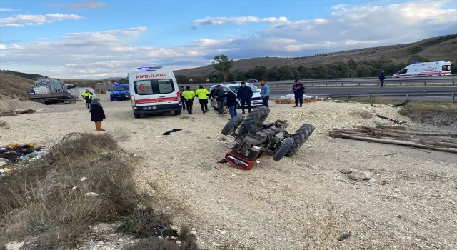 Çankırı’da devrilen traktörün altında kalan sürücü öldü