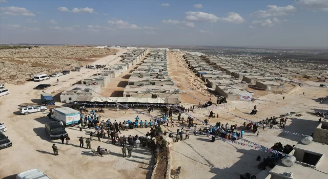 İdlib’de DİTİB desteğiyle inşa edilen İyilik Konutları sahiplerine teslim edildi