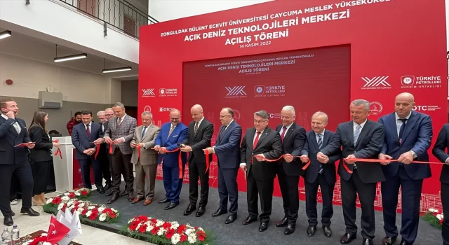 YÖK Başkanı Özvar, ”Açık Deniz Teknolojileri Merkezi”nin açılışında konuştu: