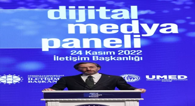 Cumhurbaşkanlığı İletişim Başkanı Altun, Dijital Medya Paneli’nde konuştu: