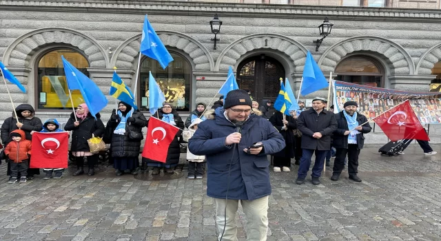 İsveç’te Çin hükümeti protesto edildi