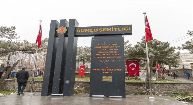 Erzurum’da 56 yıl önce yangında şehit olan askerler törenle anıldı