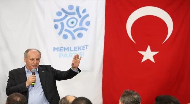 Memleket Partisi Genel Başkanı İnce, İzmir’de ziyaretlerde bulundu