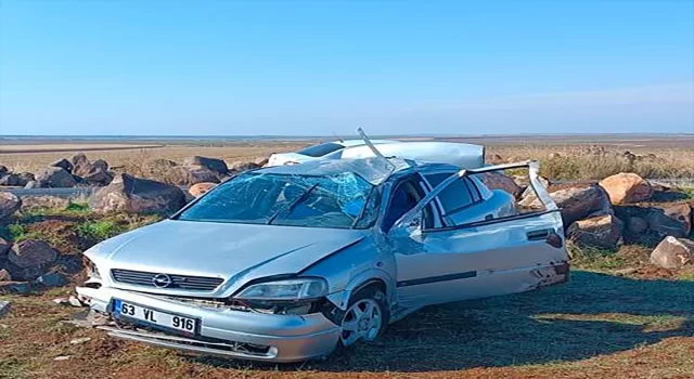 Şanlıurfa’da devrilen otomobildeki 1 kişi öldü, 5 kişi yaralandı