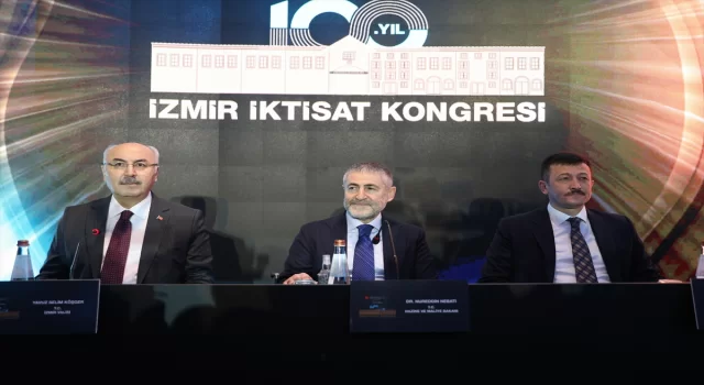 Hazine ve Maliye Bakanı Nebati İzmir İktisat Kongresi tanıtımında soruları yanıtladı: