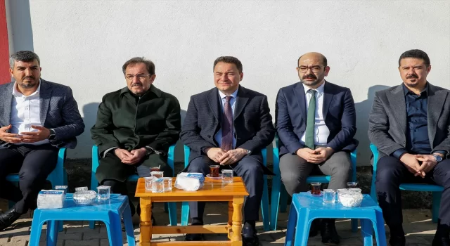 DEVA Partisi Genel Başkanı Babacan, Diyarbakır’da gündeme ilişkin konuştu: