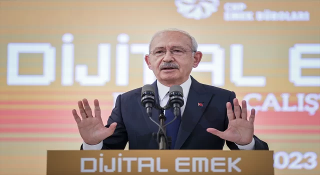 CHP Genel Başkanı Kılıçdaroğlu, ”Dijital Emek 4.0” çalıştayında konuştu: