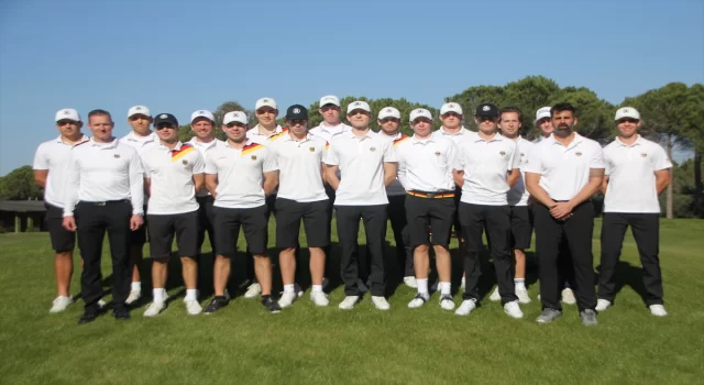 Almanya Golf Milli Takımı, Antalya’da kampa girdi