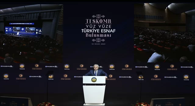 Cumhurbaşkanı Erdoğan, ”Yüz Yüze Türkiye Esnaf Buluşması” programında konuştu: (1)