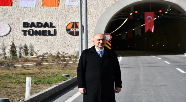 Amasya’da Badal Tüneli’nin açılışı yapıldı
