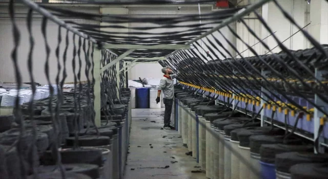 Uşak’taki battaniye fabrikaları depremzedeler için çalışıyor