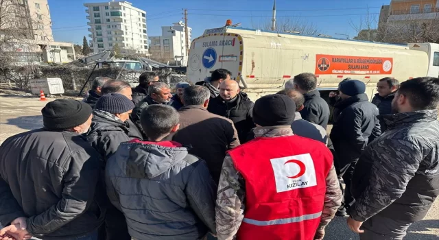 Ulaştırma ve Altyapı Bakanlığı, depremin etkilediği Adıyaman’daki çalışmalara ilişkin bilgi verdi: