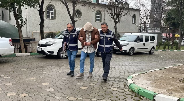 Samsun’da depremzede ailenin evinden hırsızlık yaptığı iddia edilen sanık yakalandı