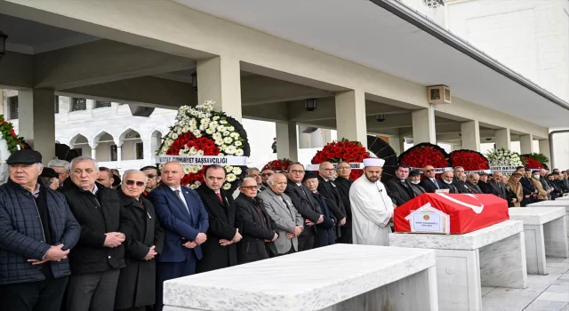 Yargıtay Onursal Cumhuriyet Başsavcısı Kanadoğlu için cenaze töreni düzenlendi