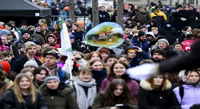 Almanya’da iklim değişikliğine dikkati çekmek için gösteriler düzenlendi