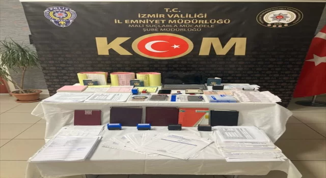 İzmir’deki sahte fatura operasyonunda 3 kişi yakalandı