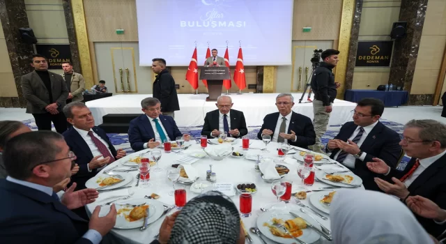 Cumhurbaşkanı adayı Kılıçdaroğlu, Konya’da iftar programında konuştu: