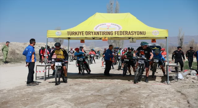 Bisikletle oryantiring yarışları Nevşehir’de devam ediyor
