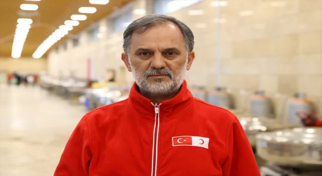 Türk Kızılay öncülüğündeki ekipler 2,5 milyon şahsın beslenme ihtiyacını karşılıyor