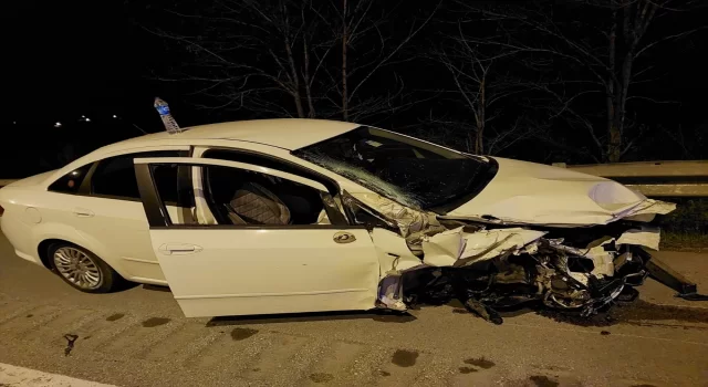 Çorum’da zincirleme trafik kazasında 3 kişi yaralandı