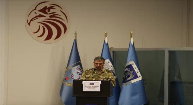 Azerbaycan Savunma Bakanı Orgeneral Hasanov, ”Anadolu Kartalı 2023”te konuştu: