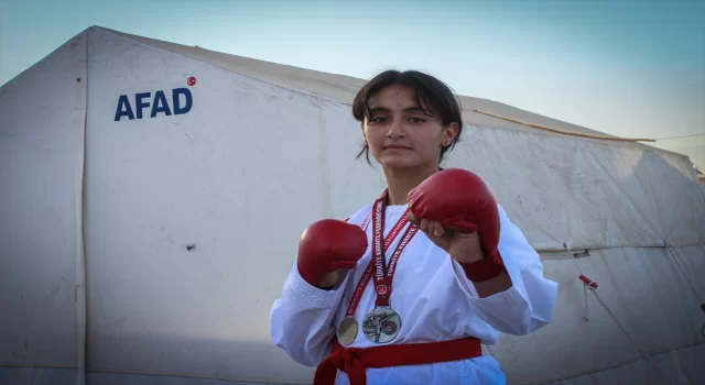 Depremzede sporcu, Balkan Çocuklar Karate Şampiyonası’nda madalya peşinde koşacak