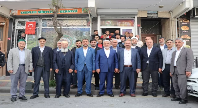 HÜDA PAR Genel Başkanı Yapıcıoğlu İstanbul’da hemşehri derneklerini ziyaret etti:
