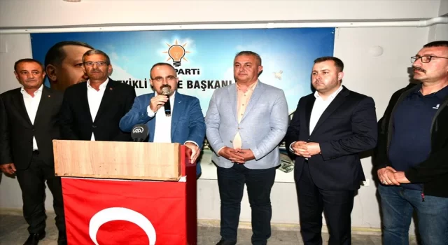 AK Parti Grup Başkanvekili Turan, Çanakkale’de sandık başkanları toplantısında konuştu: