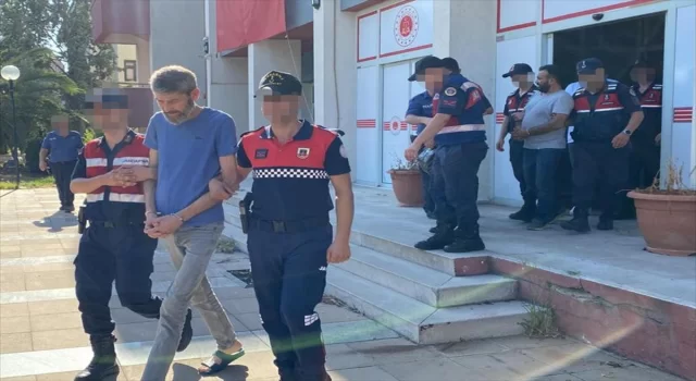 Aydın merkezli 7 ildeki suç örgütü operasyonunda yakalanan 11 kişi tutuklandı