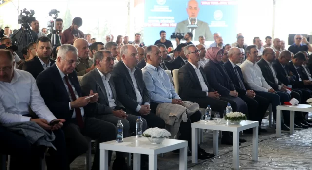 Bakan Özhaseki, Kahramanmaraş Kentsel Dönüşüm Toplu Temel Atma Töreni’nde konuştu: