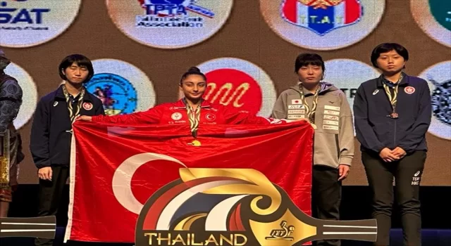 Para masa tenisçi Ebru Acer, Tayland Açık’ta altın madalya kazandı