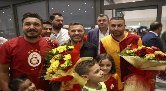 Galatasaray kafilesi, Gaziantep’e geldi
