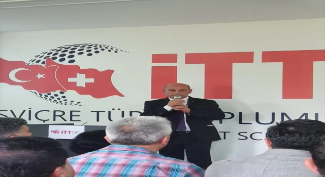 İsviçre Türk Toplumu Genel Başkanlığına yeniden Suat Şahin seçildi