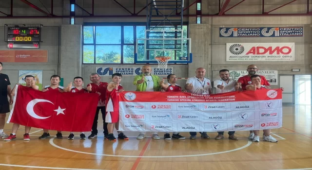 Down Sendromlu Milli Basketbol Takımı, Avrupa Şampiyonası’nda yarı finalde