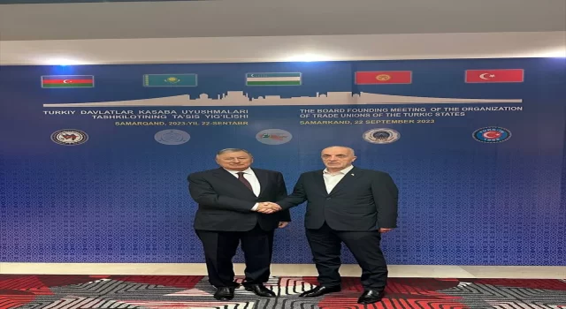 Türk Devletleri Sendikalar Teşkilatı Özbekistan’da düzenlenen toplantıyla kuruldu