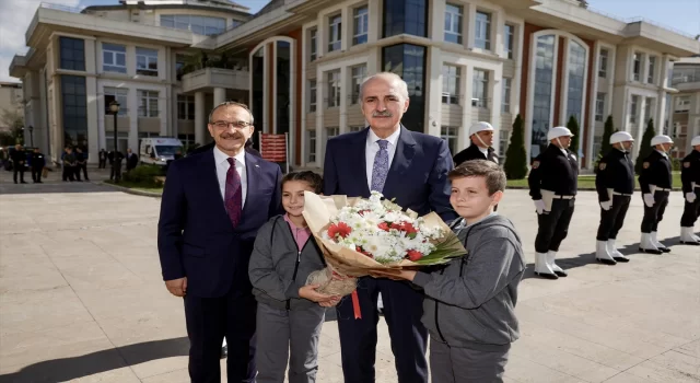 TBMM Başkanı Kurtulmuş, Kocaeli Valiliği ve Büyükşehir Belediyesini ziyaret etti