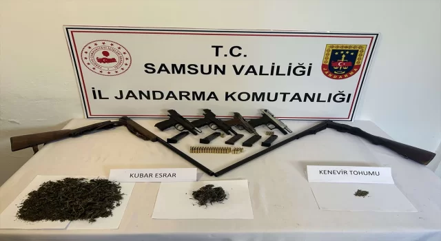 Samsun’da uyuşturucu operasyonunda 4 sanık yakalandı