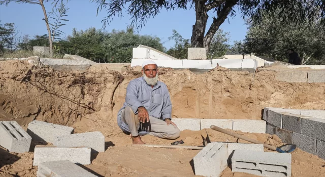 Gazze’deki mezarlık görevlisi: ”Gördüğüm çocuk cesetleri sebebiyle uyuyamıyorum”