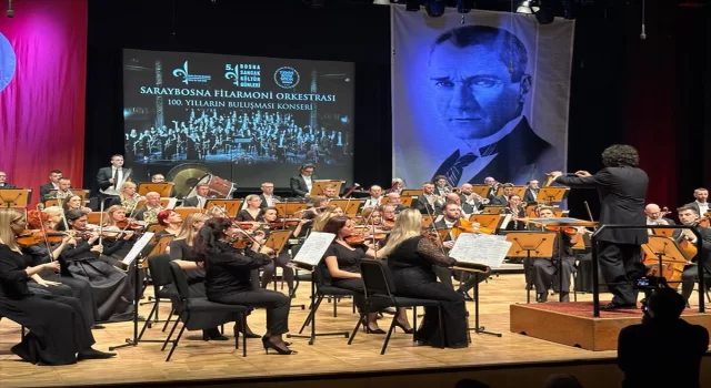 Saraybosna Filarmoni Orkestrasının ”100. Yılların Buluşması” konseri CRR’de yapıldı