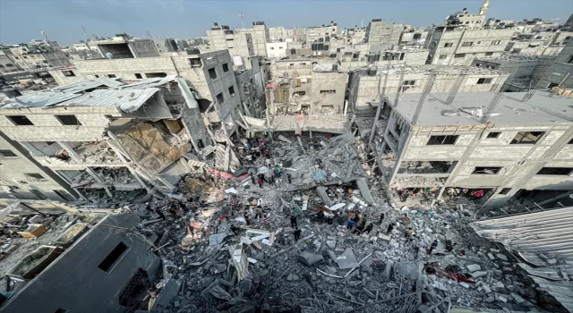 İsrail’in Gazze’ye yönelik saldırıları 37. gününde şiddetlenerek sürüyor