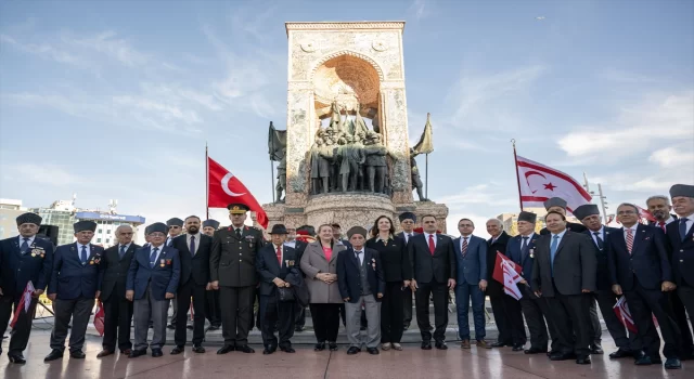 KKTC’nin 40. kuruluş yıl dönümü Taksim Meydanı’nda kutlandı